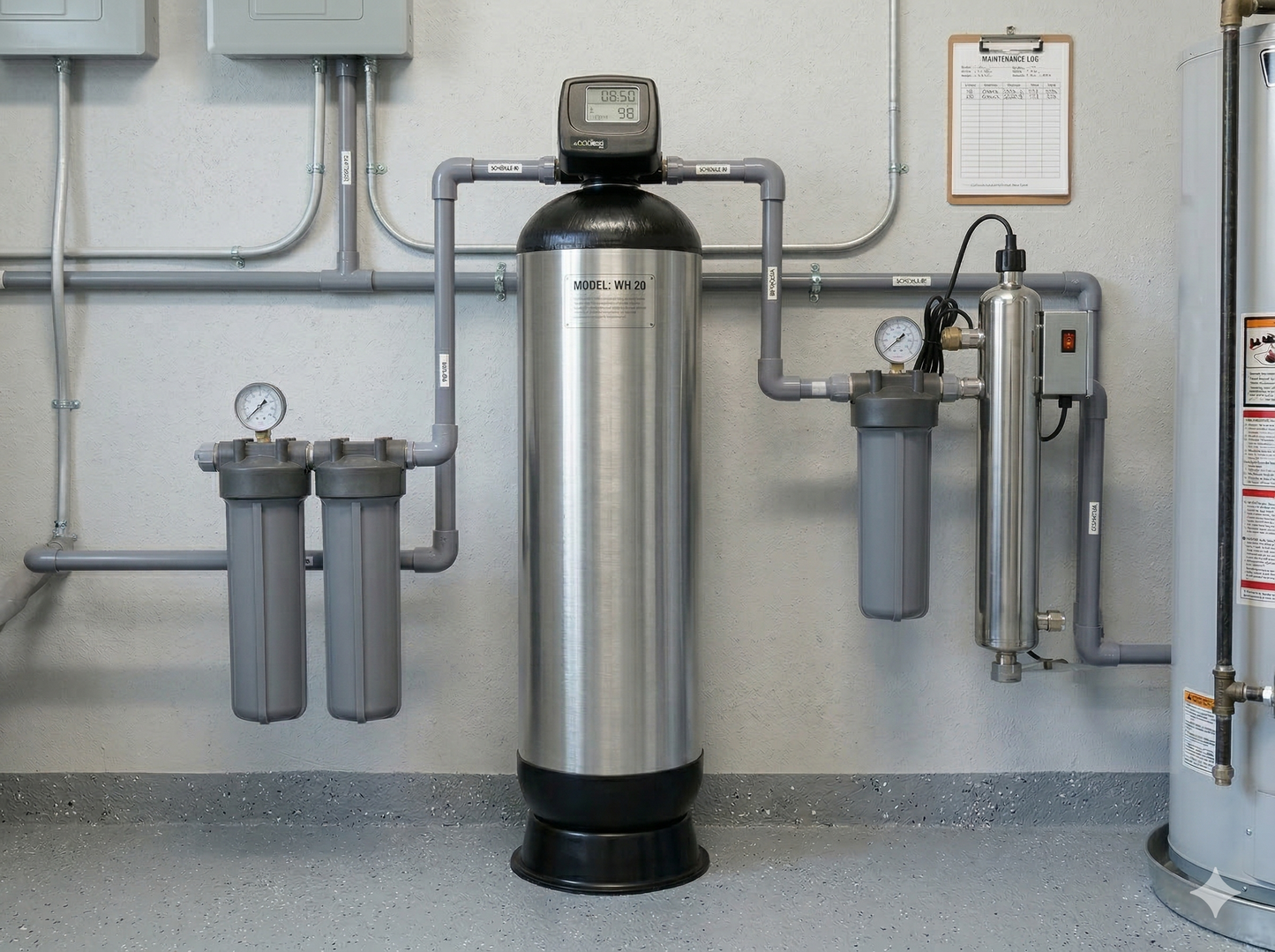 WH5 up to 3,000 sq ft - Whole House Water Filtration System