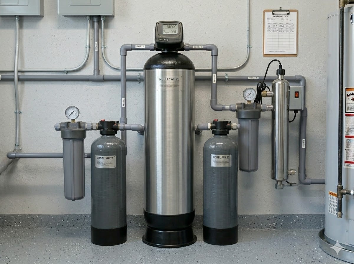 WH1 <1500 sq ft - Whole House Water Filtration System